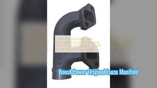 FVR ZX330 için orijinal Isuzu 6HK1 Egzoz Manifoldu 8976009700