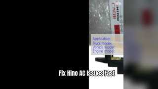 Hino 700 Fan Üfleyici Direnci S871381230 AC Sorunlarını Düzeltme