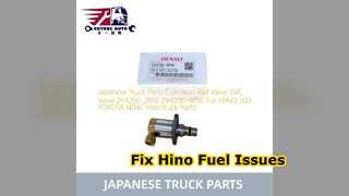 Hino 300 Common Rail SVC Valfı 294200 2850 Değiştirme