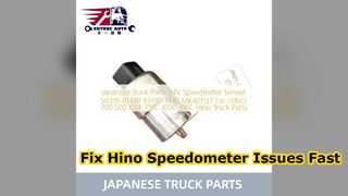 Hino 700 500 Kilometre Sensörü S8319 01440 Değiştirme