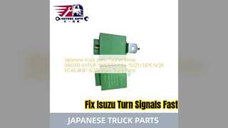 Isuzu Flaşör Rölesi 066500 6331 Yedek Parçalar