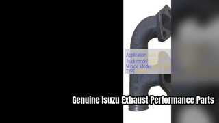 Orijinal Isuzu 6HK1 Egzoz Manifoldu Boruları Performans Parçaları