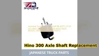 Hino 300 Arka Aks Mili 42311 37130 Dayanıklı Yedek