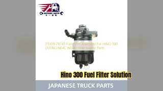 Hino 300 Yakıt Filtresi Düzeneği 23300 78743 Güvenilir Parçalar