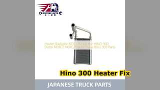 Hino 300 Kalorifer Radyatörü 87107 37100 Değişimi