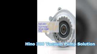 Hino 300 Vakum Pompası S05C N04CT Yedek Parçalar