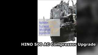 HINO 500 AC Kompresör 24V Güvenilir Kamyon Soğutma Çözümü