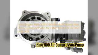 Hino 500 Hava Kompresörü Pompası S2910 E0A96 Yepyeni
