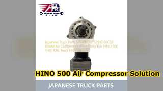 HINO 500 J08E Hava Kompresörü Pompası S2910E0C02 Değiştirme