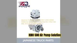 HINO 500 J08E Hava Kompresörü Pompası 29100 3041 Değiştirme