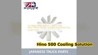 Hino 500 Fan Pervanesi 16361 78060 Dayanıklı Motor Soğutma