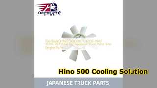 Hino 500 J08CT Fan Pervanesinin Değiştirilmesi 16306 1942