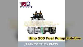 Hino 500 J08C Yakıt Enjeksiyon Pompası 22730 1032 Onarımı