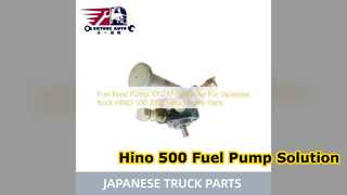Hino 500 Yakıt Besleme Pompası 105237 6480 Motor Parçaları