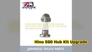 Hino 500 Kamyon Tekerleği Göbeği Bağlantı Elemanı Kiti Üstün Kalite