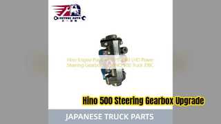 Hino 500 Servo Direksiyon Şanzımanı 44110 E0060 Değiştirme