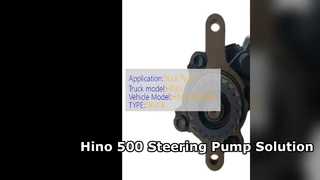 Hino 500 J07C Servo Direksiyon Pompası Yedek Parçaları