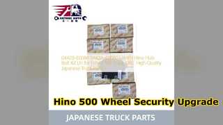 Hino 500 Kamyon Tekerleği Bağlantı Seti Premium Japon Parçaları