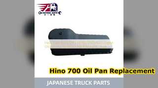 Hino 700 P11C Motor Yağı Karteri 12111 E0390 Değişimi
