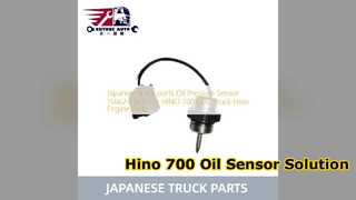 Hino 700 Yağ Basınç Sensörü 15662 E0010 Değişimi