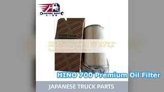 HINO 700 Yağ Filtresi S156071351 Yüksek Performans Parçaları
