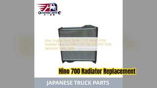 Hino 700 Profia P11C K13C Radyatör Grubunun Değiştirilmesi