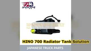 HINO 700 Radyatör Tankı S16F0 E0020 Premium Yedek