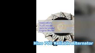 Hino 700 E13C 24V 60A Alternatörün Değiştirilmesi