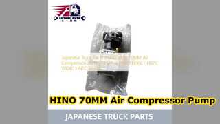 HINO H06CT H07C Hava Kompresörü Pompası 70MM Kaliteli Parçalar
