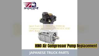 HINO K13C K13D Hava Kompresörü Pompası 29100 2661 HNTC Kalitesi