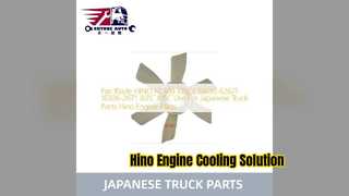 Hino FC500 VANTİLATÖR PERVANESİ S1630 62671 Dayanıklı Kamyon Parçaları