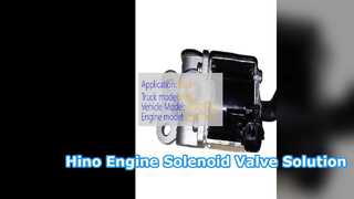 Hino 500 700 Solenoid Valf S2761 04570 Değişimi