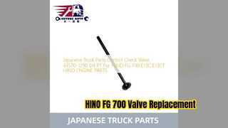 HINO FG 700 Kontrol Çek Valfı 44570 1290 Parçalar