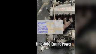 Hino 500 J08C Motor Kullanılan Montaj
