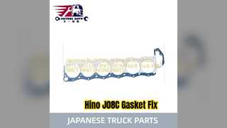 Hino J08C Kafa Contası Düzeltmesi