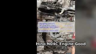 Hino 300 N04C Motor Kullanılmış İyi Durumda