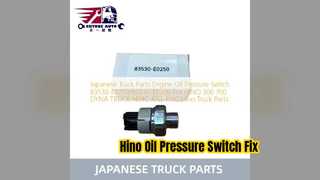 Hino Kamyon Yağ Basınç Şalteri 83530 E0250 Değiştirme