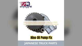 Hino H07C H07CT Yağ Pompası 15110 E0040