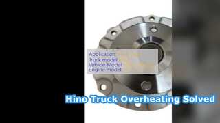 Hino 700 Kamyon Su Pompası E13C E13CT