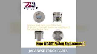 Hino W04DT Motor Pistonu Takma 13216 2390 104mm Parçalar