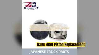 Isuzu 4BD1 4BD1T Motor Pistonu 8971768360 Değiştirme