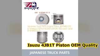 Isuzu 4JB1T Motor Pistonu 8979402210 Üstün Kalite