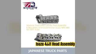 Isuzu 4JJ1 Silindir Kafası Komplesinin Değiştirilmesi