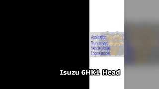 Isuzu FTR FVR 6HK1 Silindir Kapağı