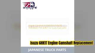 Isuzu 6HK1T Motor Eksantrik Mili 8976014380 Yedek Parçalar