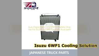 Isuzu 6WF1 Radyatör Komplesi 1214109000 Premium Kamyon Parçaları