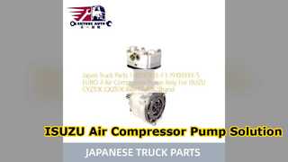 ISUZU 6WF1 Hava Kompresörü Pompasının Değiştirilmesi
