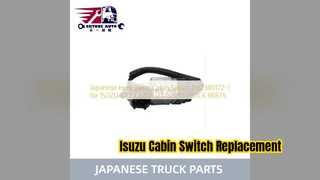 Isuzu Kamyon Kabin Şalteri 1823801721 Yedek Parça