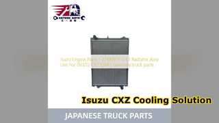 Isuzu CXZ 6WF1 Radyatör Komple Motor Soğutma Çözümü
