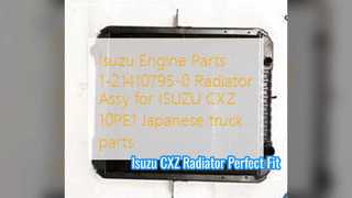 Isuzu CXZ 0PE Radyatör Komple Motor Parçaları Çözümü
